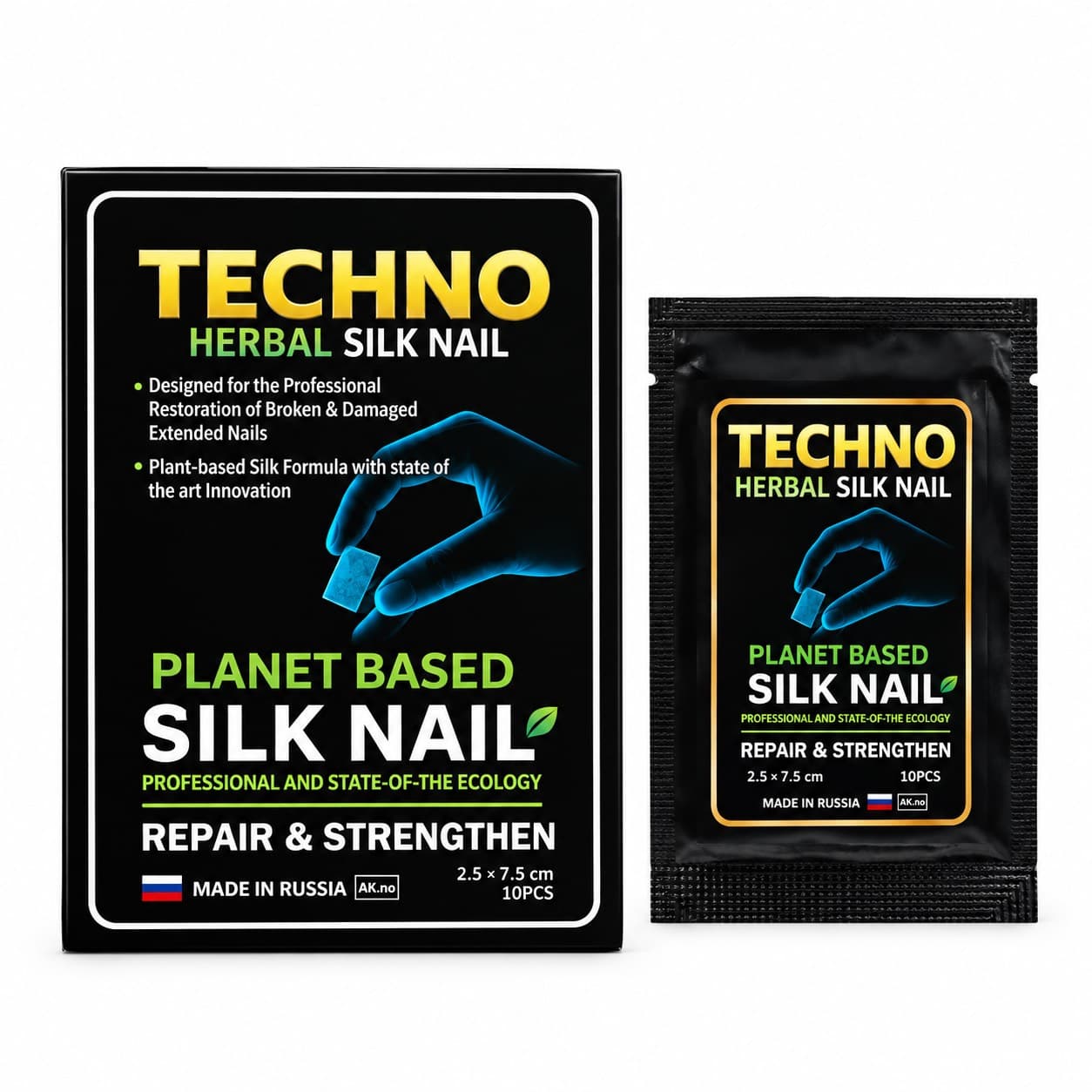 سیلک فیبر الیاف چسب دار techno