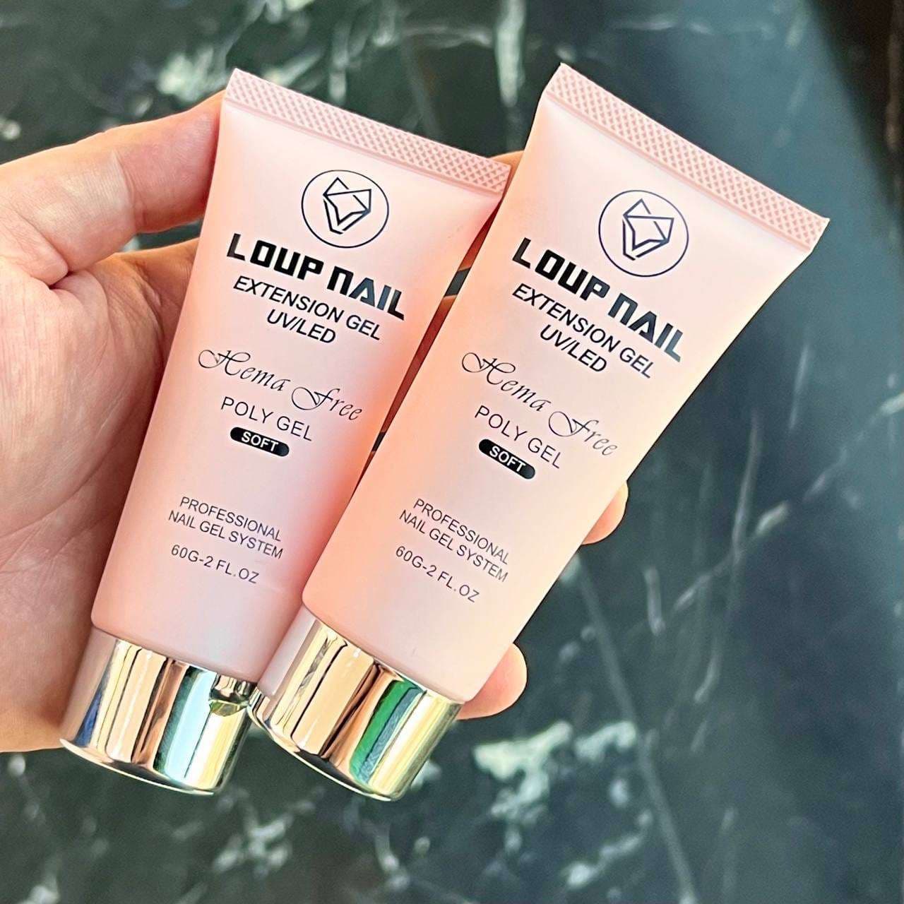 پالی ژل loup nail 60 g