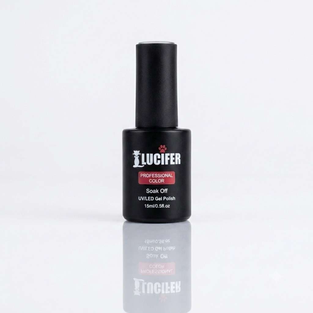 تاپ ژل سیلک 15 میل Lucifer