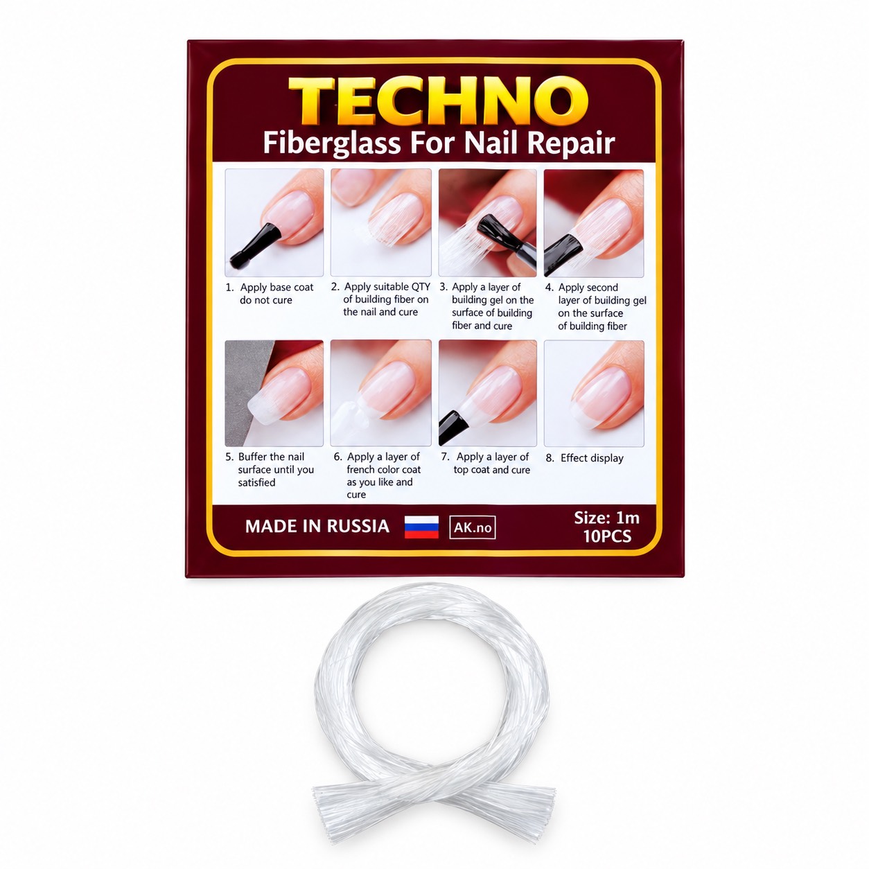 فیبر رشته ای متری techno