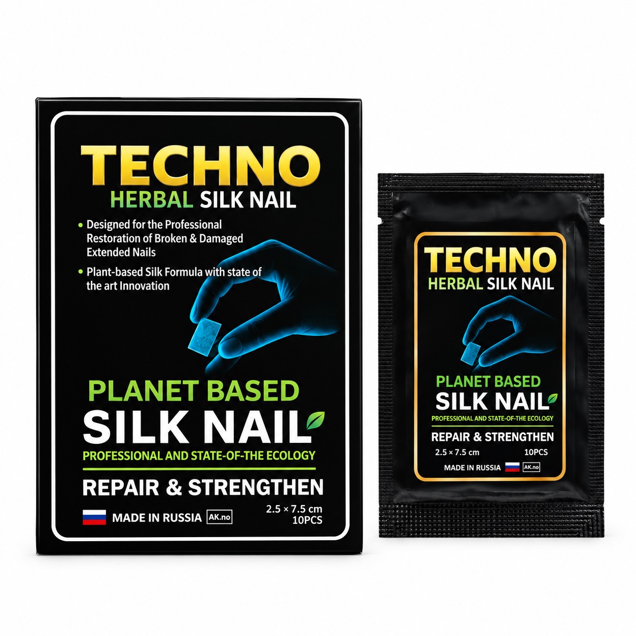 سیلک فیبر الیاف چسب دار techno