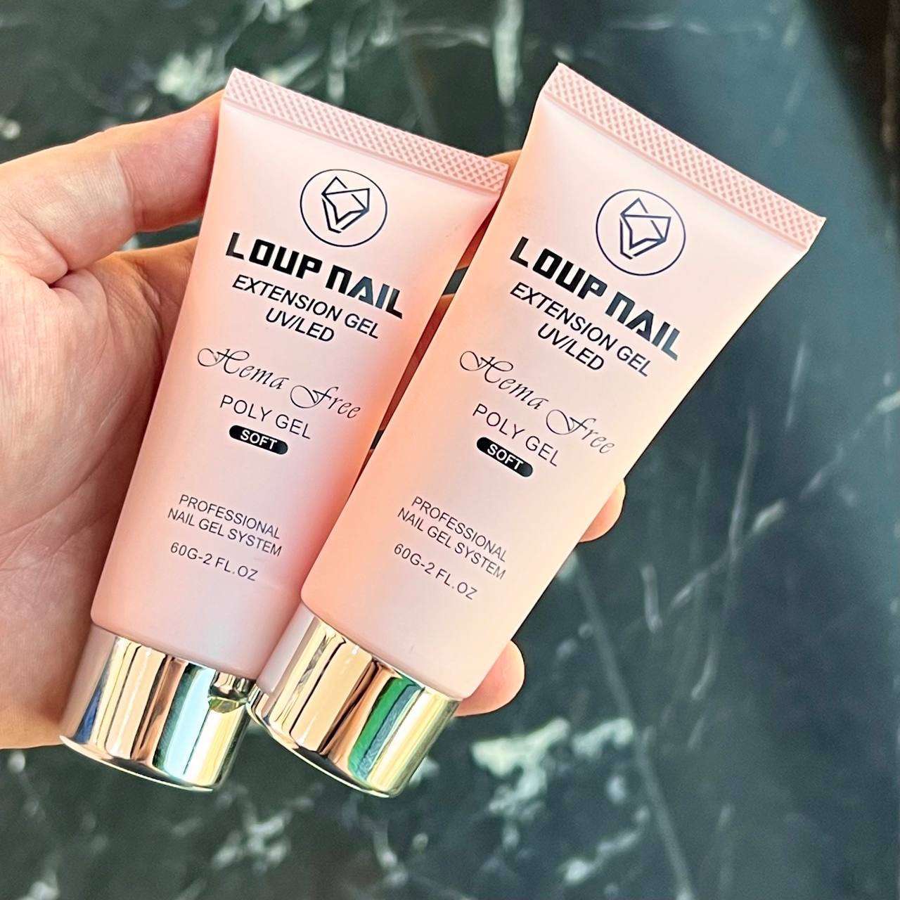 پالی ژل loup nail 60 g