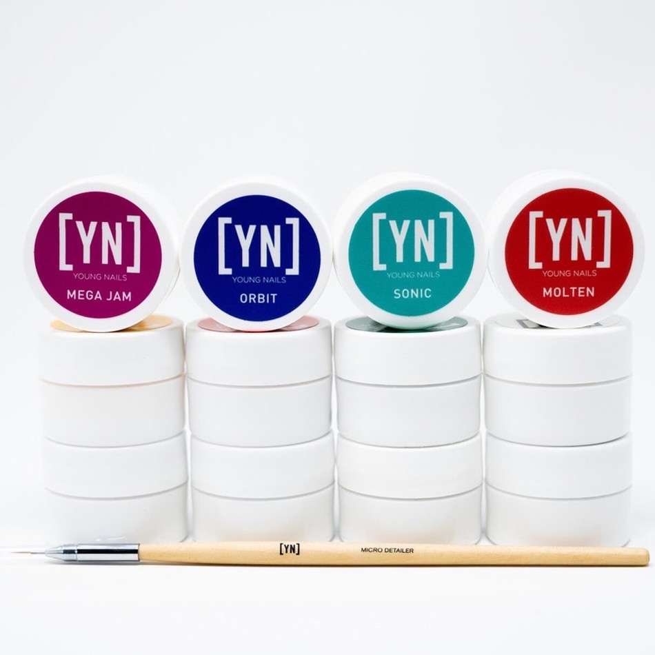 پک ژل طراحی + قلم دیتیلر YN